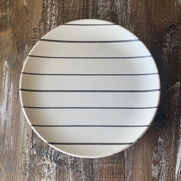 Hearth & Hand Dining Hearth And Hand Melamine Stripe Dinner Plate